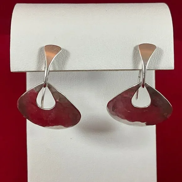 Ed Levin Sterling Silver Jamaica Earrings- Medium